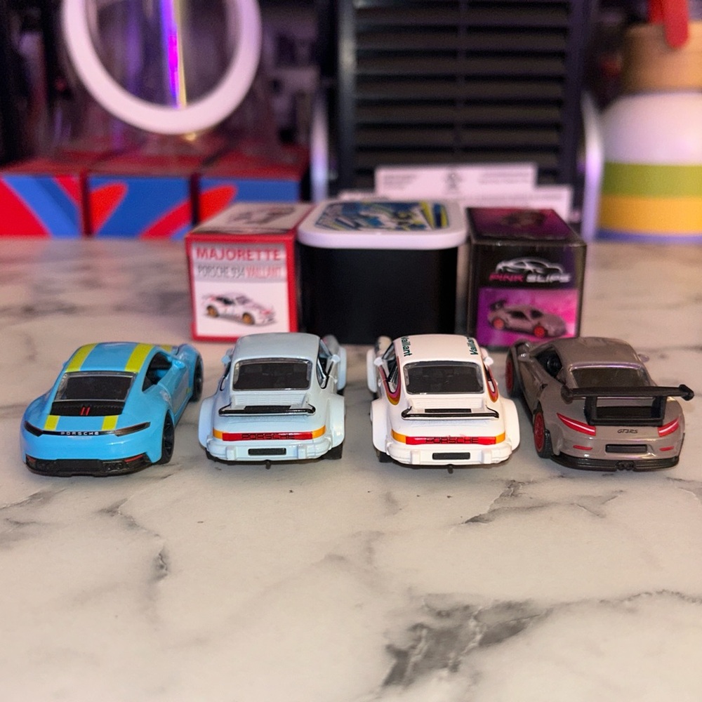 Porsche 1:64 Scale Diecast Toy Car Bundle Lot of 4 - Picture 4 of 5